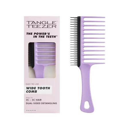 TANGLE TEEZER Расческа-гребень для волос / Wide Tooth Comb Purple Passion - 4
