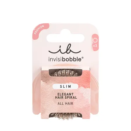 INVISIBOBBLE Резинка-браслет для волос, в картоне / invisibobble SLIM Bronze Me Pretty - 2
