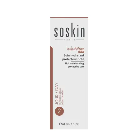 SOSKIN Крем увлажняющий, питательный для сухой кожи / R+ Hydrawear Cream Rich moisturising protective care 60 мл - 3