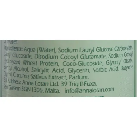 ANNA LOTAN Мусс деликатный для очищения кожи лица Гринс / Extra Mild Facial Foam GREENS 200 мл - 3