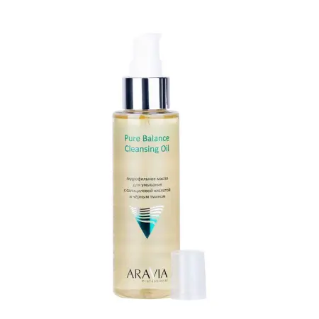 ARAVIA Professional Масло гидрофильное для умывания c салициловой кислотой и черным тмином / Pure Balance Cleansing Oil 110 мл - 2