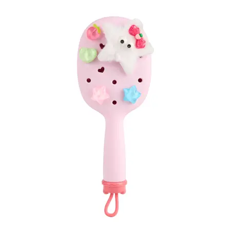 SOLOMEYA Набор украшений для расчески, Пушистое настроение / Set of charms for hair brush, Fluffy mood, 5 шт - 2