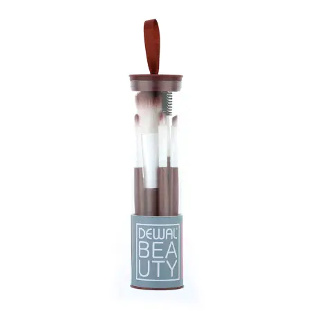 DEWAL BEAUTY Набор косметических кистей, в тубусе 5 шт - 3