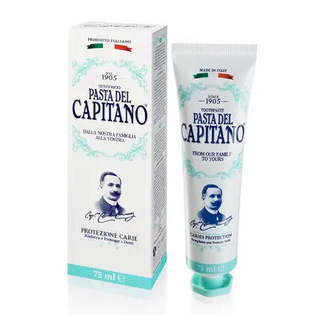 PASTA DEL CAPITANO Паста зубная полная защита от кариеса / 1905 Caries Protection 75 мл - 2