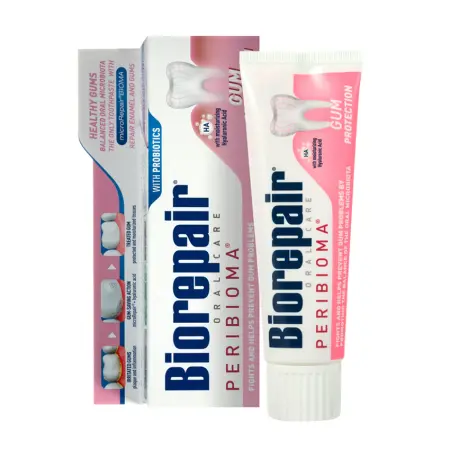 BIOREPAIR Паста зубная для здоровья и защиты десен / Peribioma Gum Protection 75 мл - 2