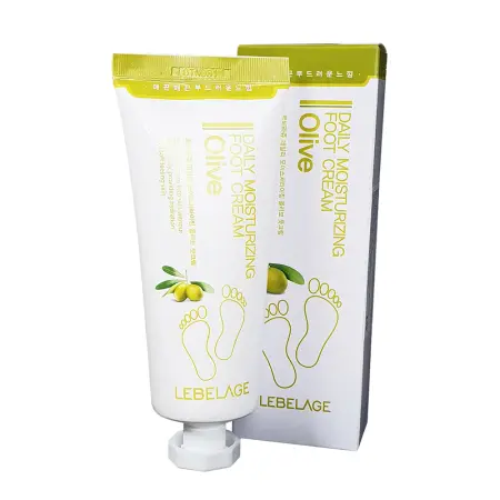 LEBELAGE Крем смягчающий для ног с маслом оливы / Lebelage Daily Moisturizing Olive Foot Cream 100 мл - 2