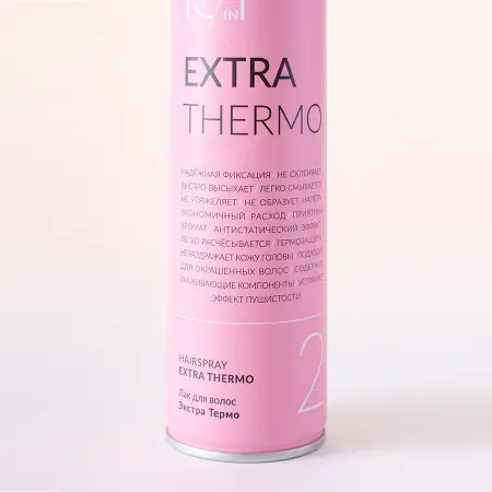 DEW PROFESSIONAL Лак для волос экстра термо 15 в 1 / Extra Termo 500 мл - 2