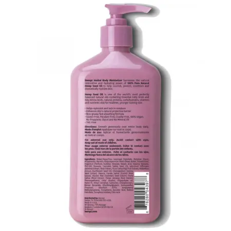 HEMPZ Молочко для тела увлажняющее Сладкий Жасмин и Роза / Sweet Jasmine & Rose Herbal Body Moisturizer 500 мл - 2