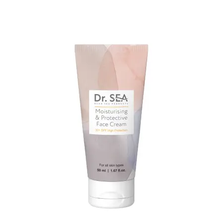 DR. SEA Крем увлажняющий и защитный SPF30+ / Dr.Sea 50 мл - 1