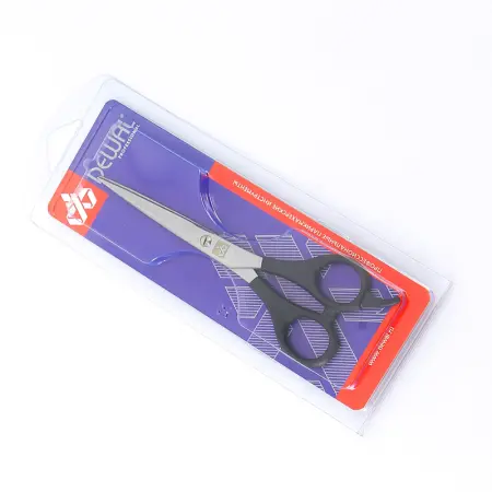 DEWAL PROFESSIONAL Ножницы парикмахерские прямые с микронасечками 5,5 , блистер - 3