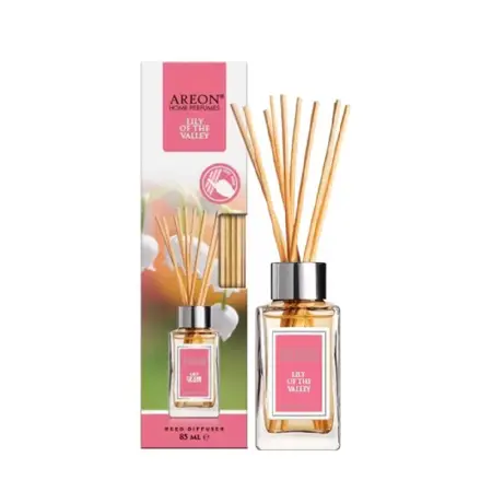 AREON Диффузор ароматический, ландыш / HOME PERFUME STICKS Lily of theValley 85 мл - 1