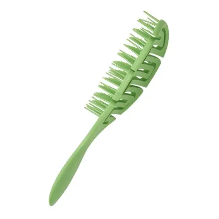 VON-U Расческа для волос, зеленая / Spin Brush Green - 3