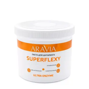 Паста для шугаринга Мягкая с ферментами / SUPERFLEXY Ultra Enzyme 750 г