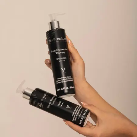 ABRIL ET NATURE Шампунь восстанавливающий молекулярная терапия для волос / Repair Molecular Therapy shampoo 250 мл - 6