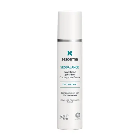 SESDERMA Крем-гель себорегулирующий с матирующим эффектом / SESBALANCE Mattifying gel cream 50 мл - 1