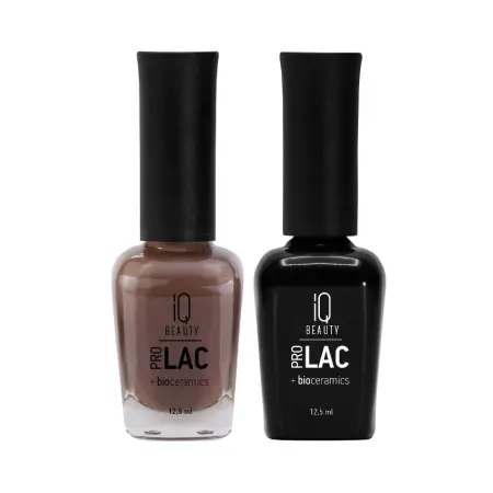 IQ BEAUTY 031 лак для ногтей укрепляющий с биокерамикой / Nail polish PROLAC + bioceramics 12.5 мл - 4