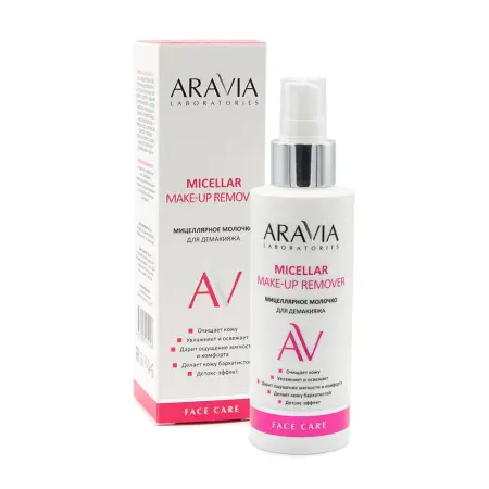 ARAVIA Professional Молочко мицеллярное для демакияжа / Micellar make-up remover 150 мл - 4