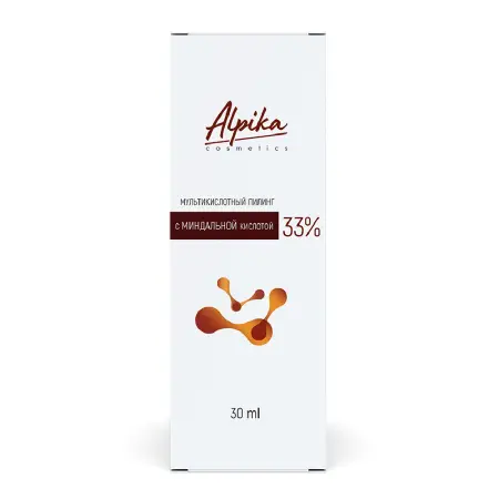 АЛЬПИКА Пилинг мультикислотный с миндальной кислотой 33% 30 мл - 2