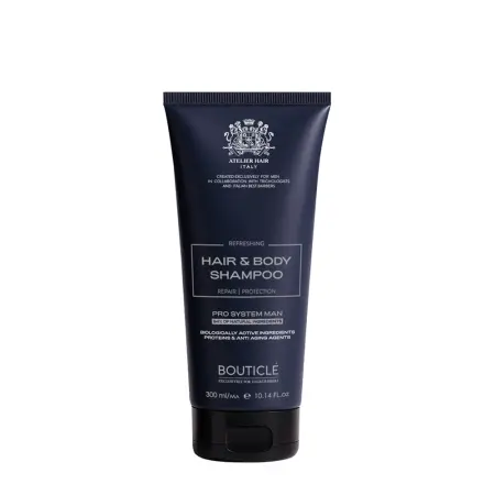 BOUTICLE Шампунь для волос и тела для мужчин / MAN HAIR AND BODY SHAMPOO 300 мл - 1