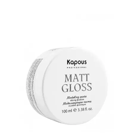 KAPOUS Паста моделирующая сильной фиксации для волос / Matte gloss 100 мл - 1