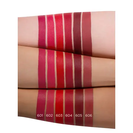 LARTE DEL BELLO Помада полуматовая, тон 603 моя Москва / Velvet lipstick Matreshka 4 гр - 5