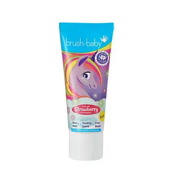 Паста зубная детская от 3-х лет, клубника / Brush Baby 50 мл