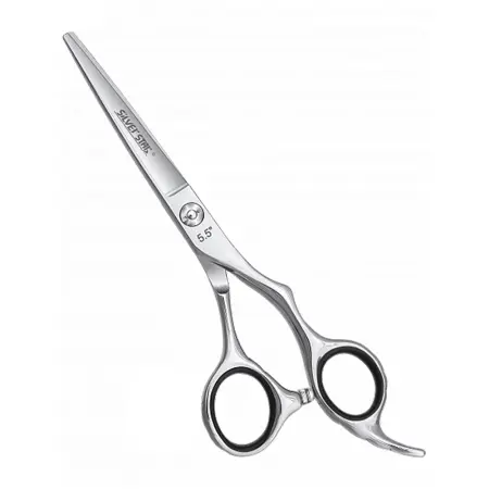 SILVER STAR Ножницы парикмахерские эргономичные, гравировка на ручках 5,5 - 1