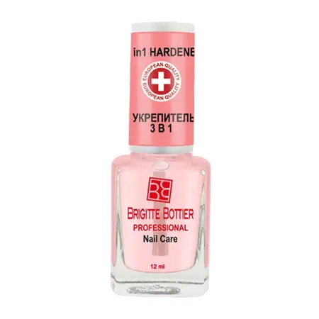 BRIGITTE BOTTIER Укрепитель 3 в 1 для ногтей / 3 in 1 Hardener 12 мл - 2
