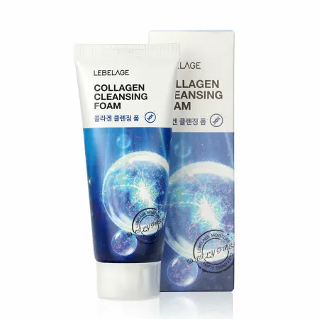 LEBELAGE Пенка для умывания с коллагеном / Lebelage Collagen Cleansing Foam 100 мл - 2