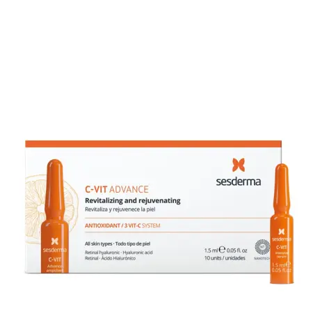 SESDERMA Сыворотка интенсивная для лица 12% / C-VIT Intensive serum 10 х 1,5 мл - 1