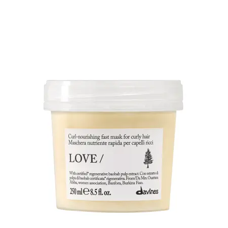 DAVINES SPA Маска-экспресс для кудрявых и вьющихся волос / LOVE Curl fast mask 250 мл - 1