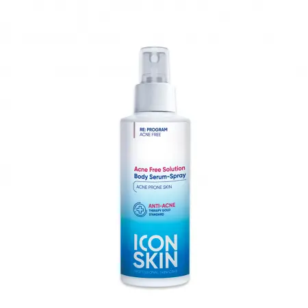 ICON SKIN Сыворотка-спрей для проблемной кожи / Re: Program Acne Free Solution 100 мл - 4