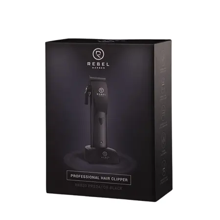 REBEL BARBER Машинка профессиональная для стрижки волос REBEL BARBER PREDATOR BLACK - 7