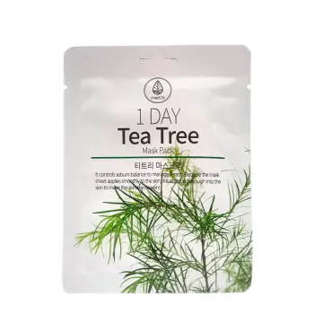 Маска тканевая с экстрактом чайного дерева / Med B 1 Day Tea Tree Mask Pack 27 мл