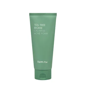Пенка успокаивающая для лица с чайным деревом / Tea Tree Biome Calming Acne Foam 180 мл