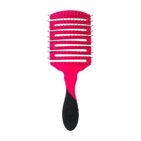 WET BRUSH Щетка для быстрой сушки волос с мягкой ручкой, прямоугольная розовая / PRO FLEX DRY PADDLE PINK - 1