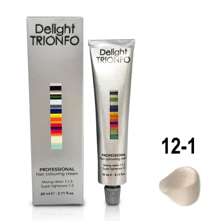 CONSTANT DELIGHT 12-1 крем-краска стойкая для волос, специальный блондин сандре / Delight TRIONFO 60 мл - 2