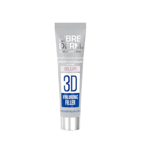 LIBREDERM Крем-blur преображающий 3D филлер для лица / HYALURONIC 15 мл - 1