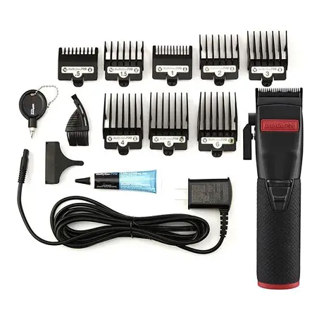 BABYLISS PRO Машинка для стрижки BaByliss PRO BOOST+ BLACK&RED, 8 насадок - 5