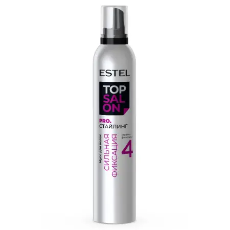 ESTEL PROFESSIONAL Мусс для волос, сильная фиксация / TOP SALON PRO.СТАЙЛИНГ 350 мл - 1