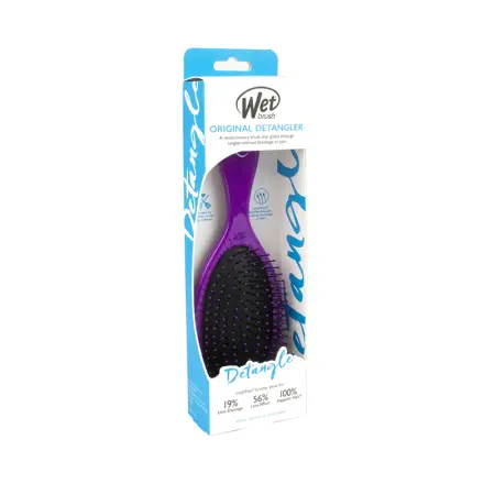 WET BRUSH Щетка для спутанных волос, фиолетовая / ORIGINAL DETANGLER PURPLE - 4