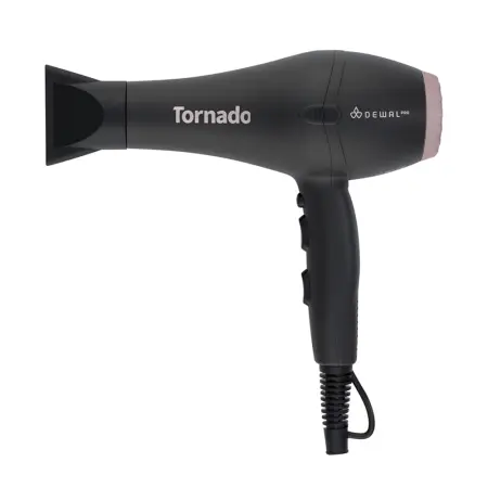 DEWAL PROFESSIONAL Фен серый ионизация 2 насадки / DEWAL PRO TORNADO - 1