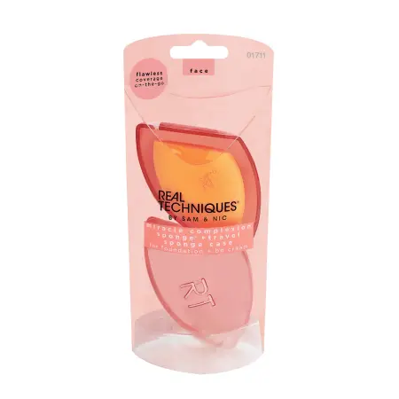 REAL TECHNIQUES Спонж для макияжа с футляром для хранения / Real Techniques Miracle Complexion Sponge - 4