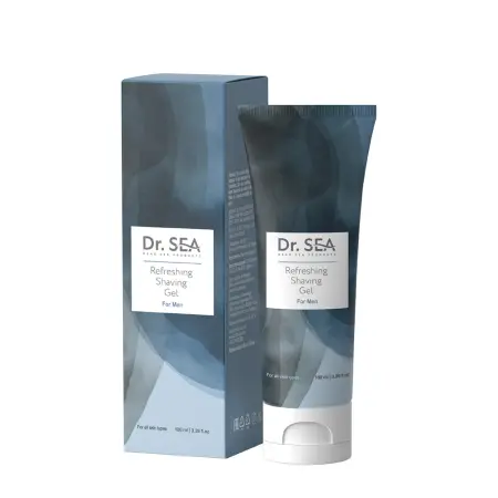 DR. SEA Гель освежающий для бритья / Dr.Sea 100 мл - 2
