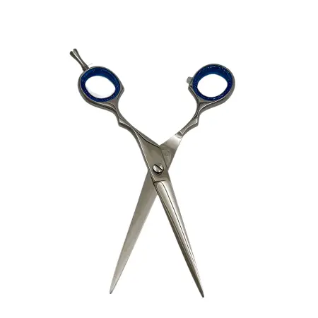 IWOU PROFESSIONAL Ножницы парикмахерские прямые 6,5 с бирюзовыми ручками - 2