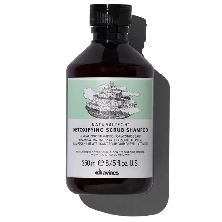 DAVINES SPA Шампунь-скраб детоксирующий / Detoxyfing NATURAL TECH 250 мл - 5