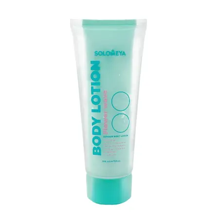 SOLOMEYA Лосьон двойной для тела Цветочная волна / Dual-phase Body lotion Flower wave 200 мл - 1