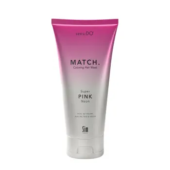 Маска оттеночная неоновая розовая / SensiDo Match Super Pink 200 мл