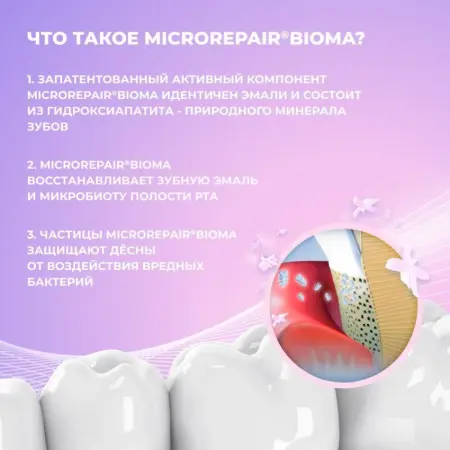 BIOREPAIR Паста зубная для здоровья и защиты десен / Peribioma Gum Protection 75 мл - 6