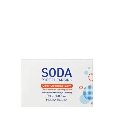 HOLIKA HOLIKA Бальзам для снятия макияжа для лица / Soda Pore Cleansing - Clear Cleansing Balm 100 мл - 3
